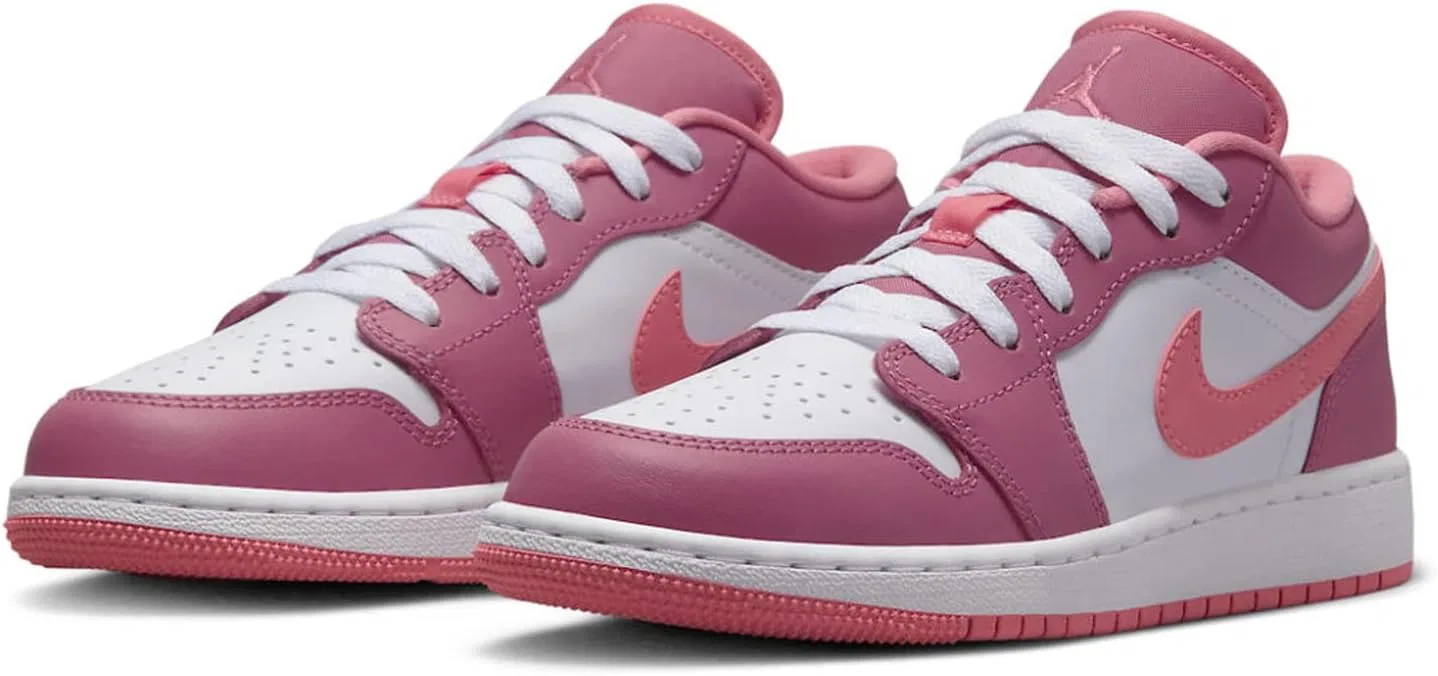 Кроссовки Air Jordan 1 Low, Nike, цвет Desert Berry/Coral Chalk-white