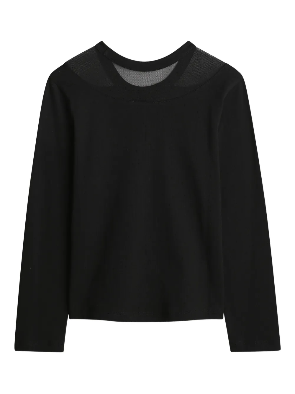 Футболка с сетчатыми вставками и логотипом Dkny Kids, черный — фото 2