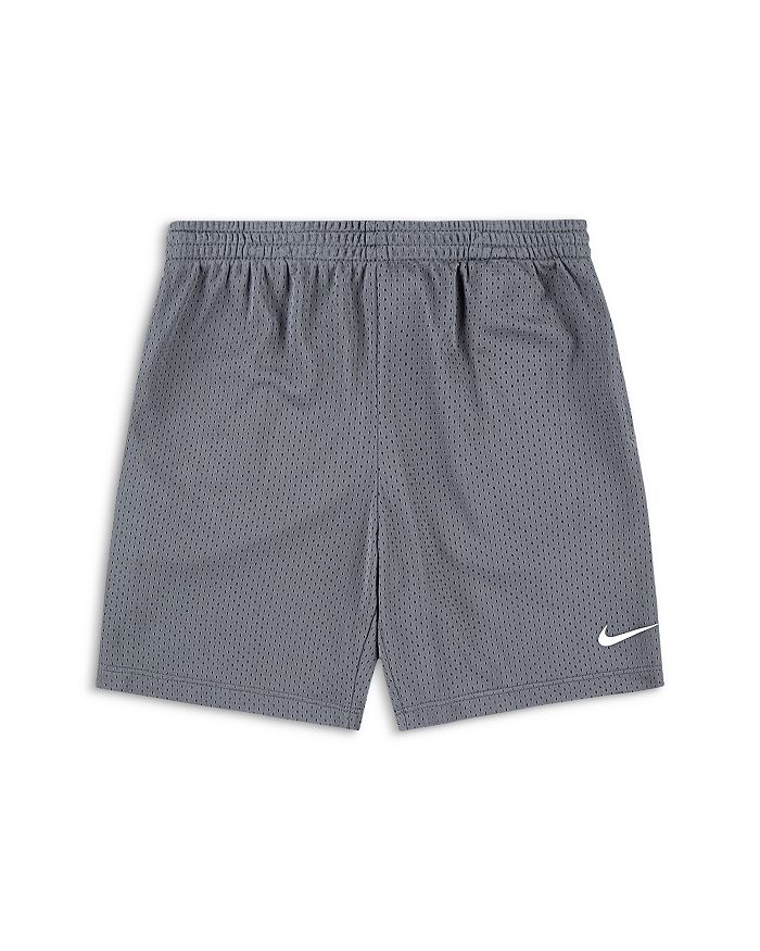 

Шорты для мальчиков с логотипом из многослойной сетки - Little Kid Nike, серый