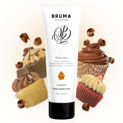 

Sliding Aloe Vera Cupcake Flavor Gel 100ml Bruma