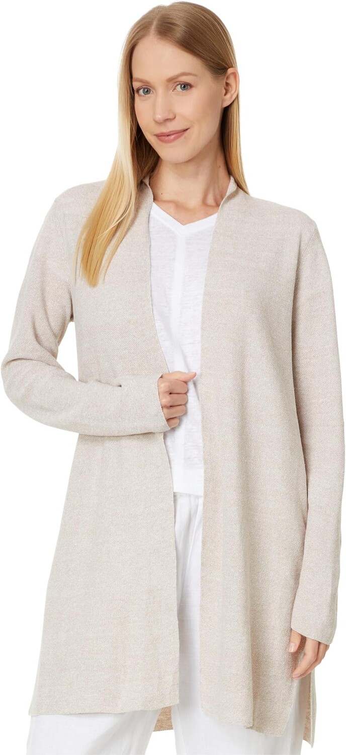 

Свитер Eileen Fisher Long Cardigan, цвет Natural White