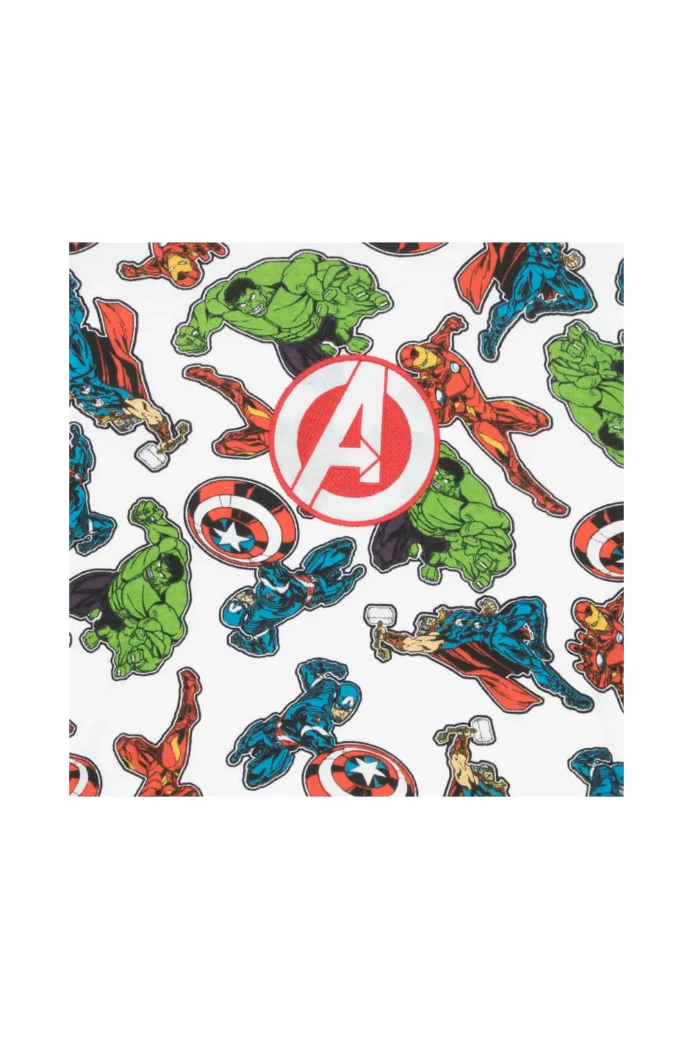 Пижама Marvel Avengers для мальчиков, красный — фото 3