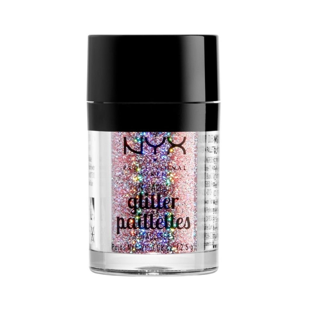 

Хайлайтер metallic glitter Nyx Professional Makeup, beauty - beauty beam, вес 2.5 гр.