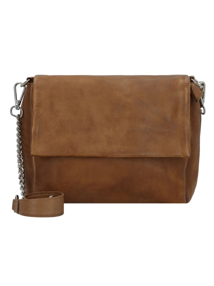 

Наплечная сумка TASCHENDIEB Kohlmarkt 243 Umhängetasche Leder 20 cm, цвет schoko