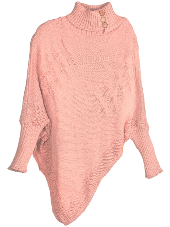 

StyleBREAKER Пончо цвета античной розы