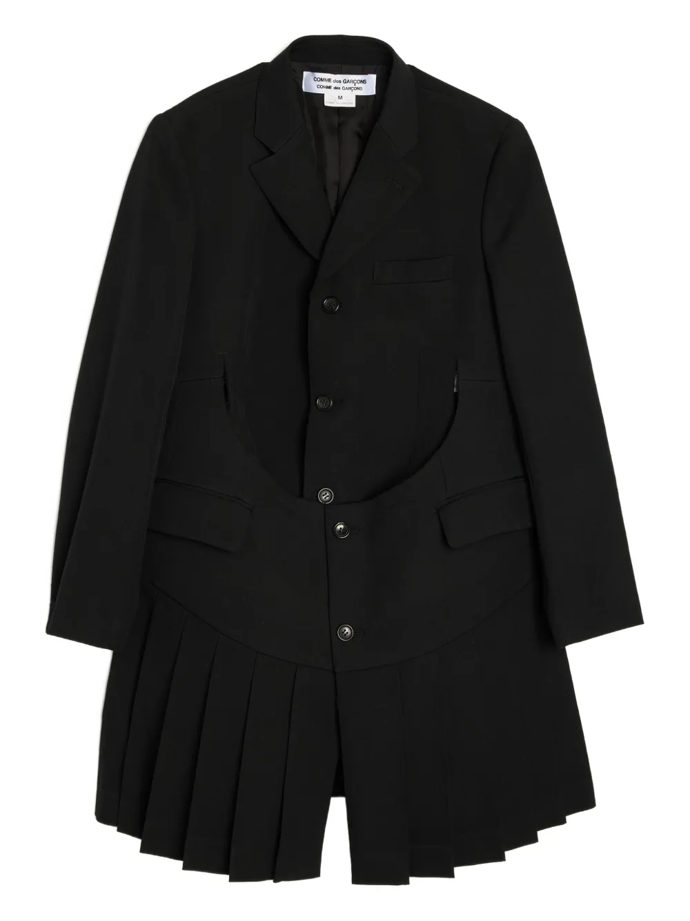 

Шерстяной пиджак Comme Des Garçons Comme Des Garçons, черный