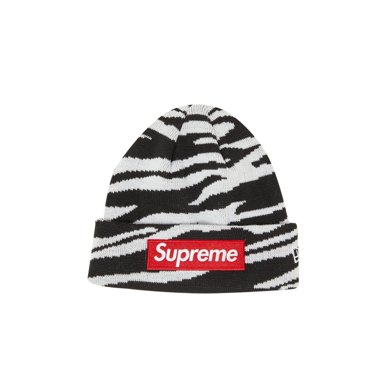 

Шапка-бини Supreme x New Era Box с логотипом Зебра