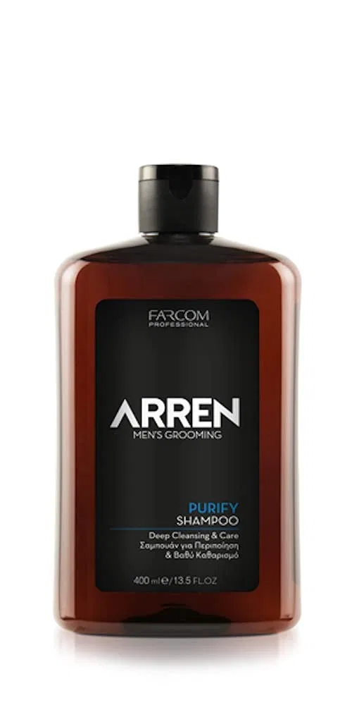 Мужской очищающий шампунь Farcom Arren Professional Men's Grooming Purify 400 мл Farcom Professional