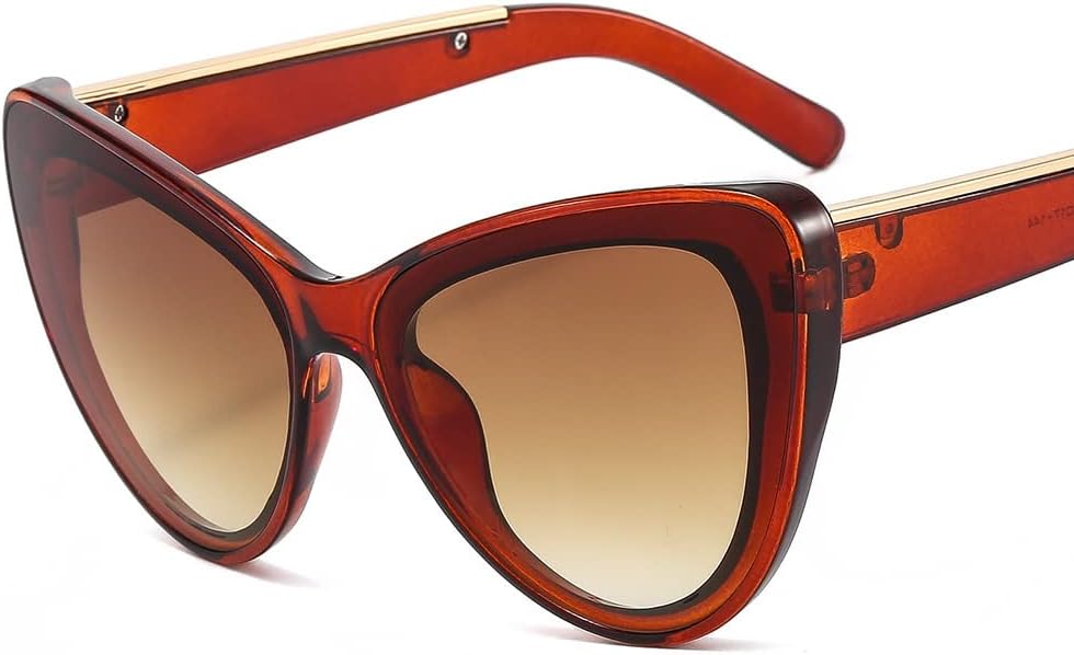 

GAOXIN Модные солнцезащитные очки в форме «кошачий глаз» с крупной оправой для мужчин и женщин, для использования на открытом воздухе и на пляже (Цвет: C, Размер: Средний), C