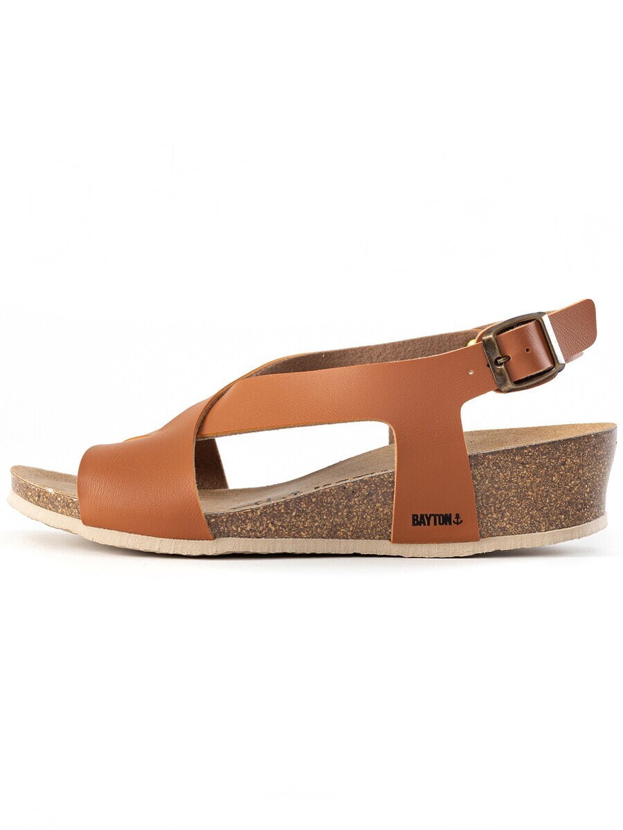Босоножки на высоком каблуке Bayton Sandals Salamanque, коричневый
