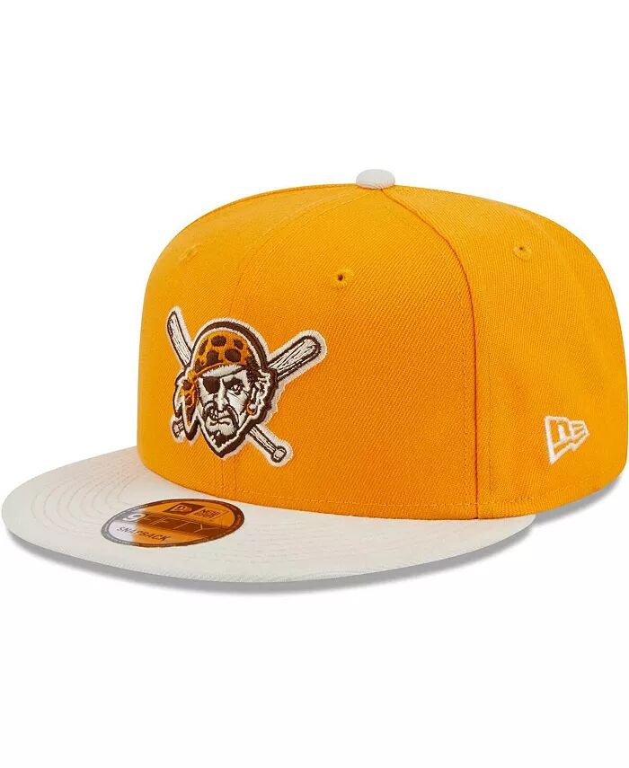 

Мужская золотая бейсболка Pittsburgh Pirates Tiramisu 9FIFTY Snapback New Era
