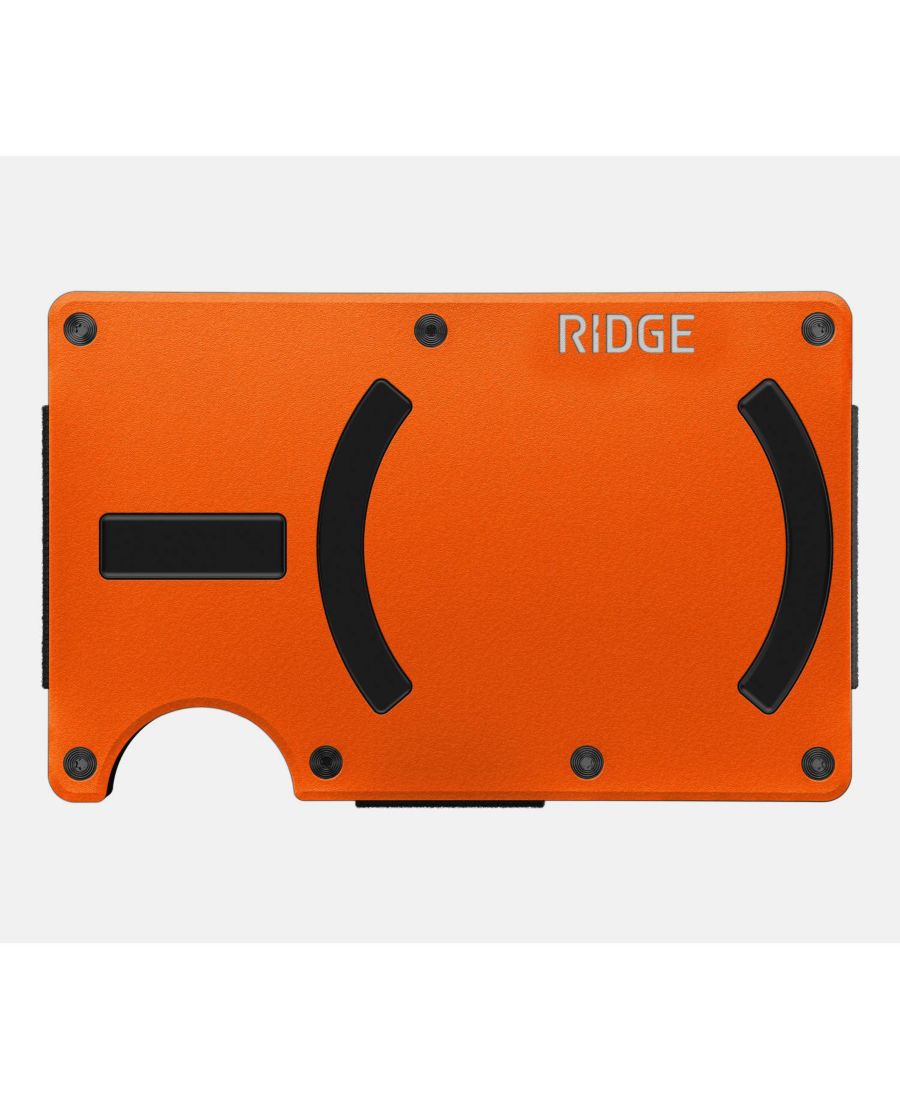 

Мужской кошелек RIDGE для магазина MAGSAFE - Basecamp Orange - ремешок для денег The Ridge, Basecamp orange