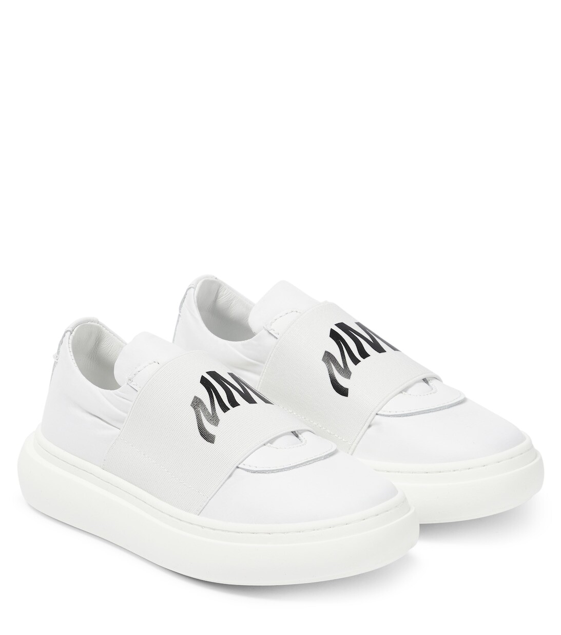 

Кроссовки с логотипом MM6 Maison Margiela, белый