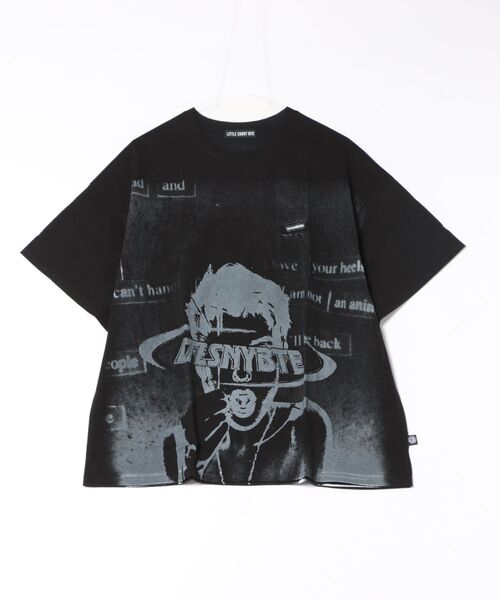 

Футболка, кроп Little sunny bite, черный