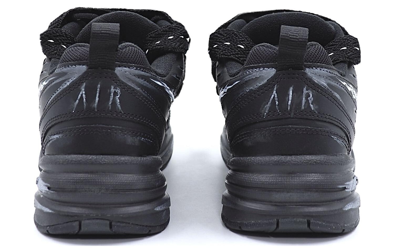 Массивные кроссовки Nike Air Monarch 4 унисекс, Black — фото 4