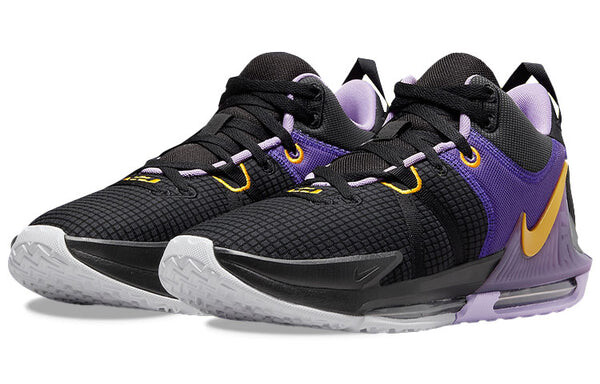 Кроссовки Nike LeBron Witness 7 'Lakers', черный — фото 3