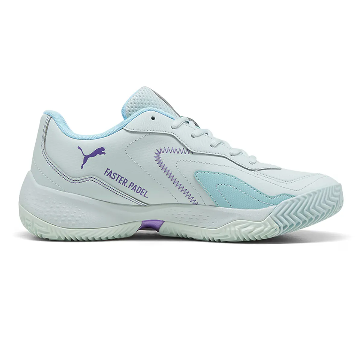 

NOVA Smash Wn's Puma Женские туфли для падела, зеленый