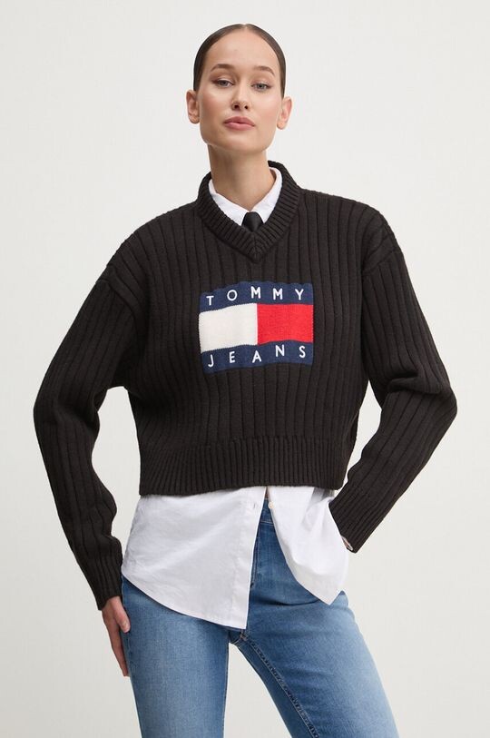 

Свитер Tommy Jeans, черный