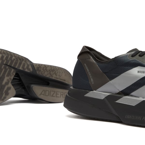 Кроссовки Adidas adizero adios pro 4 Adidas Running, core черный, iron met. & carbon — фото 3