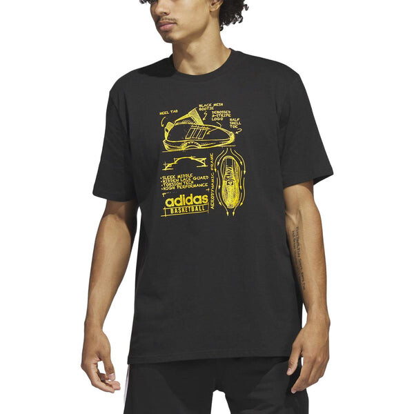Футболка ftw link 3 футболка Adidas, черный — фото 2