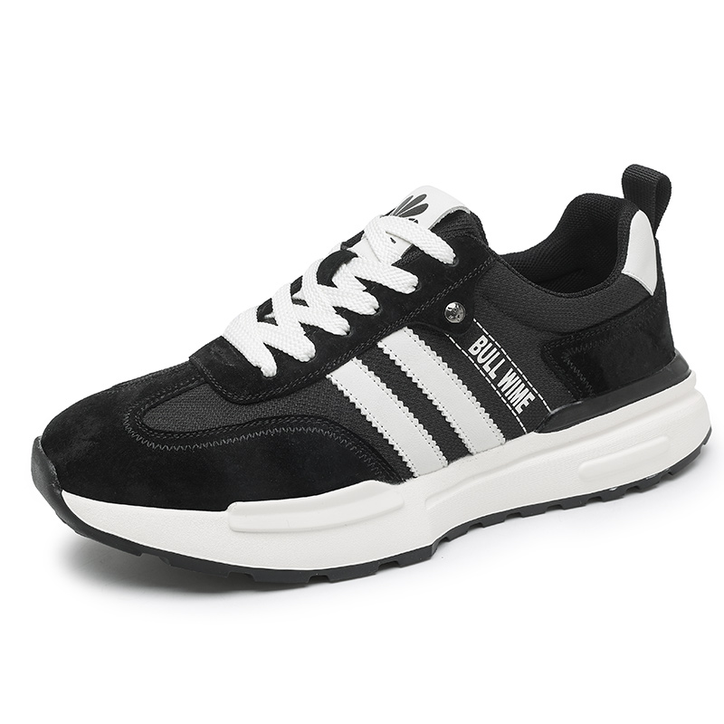 

Мужские дышащие низкие кроссовки для скейтбординга Boogie Bear, Black