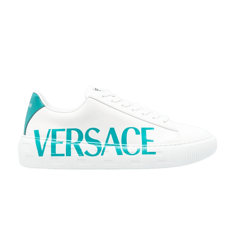 

Кроссовки Versace Greca Sneaker 'White Aqua Blue', белый