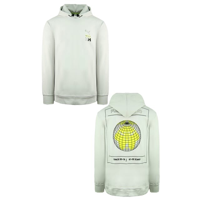 Светло-Серая мужская толстовка с длинными рукавами X helly Hansen 598283 95 Puma, серый — фото 3