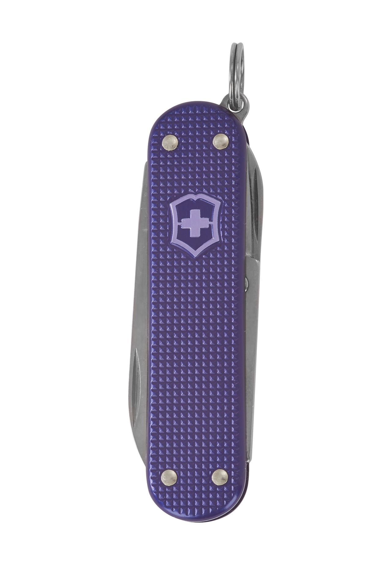 

Нож швейцарский карманный Classic SD, 5 функций, складной футляр, длина 58мм Victorinox, фиолетовый