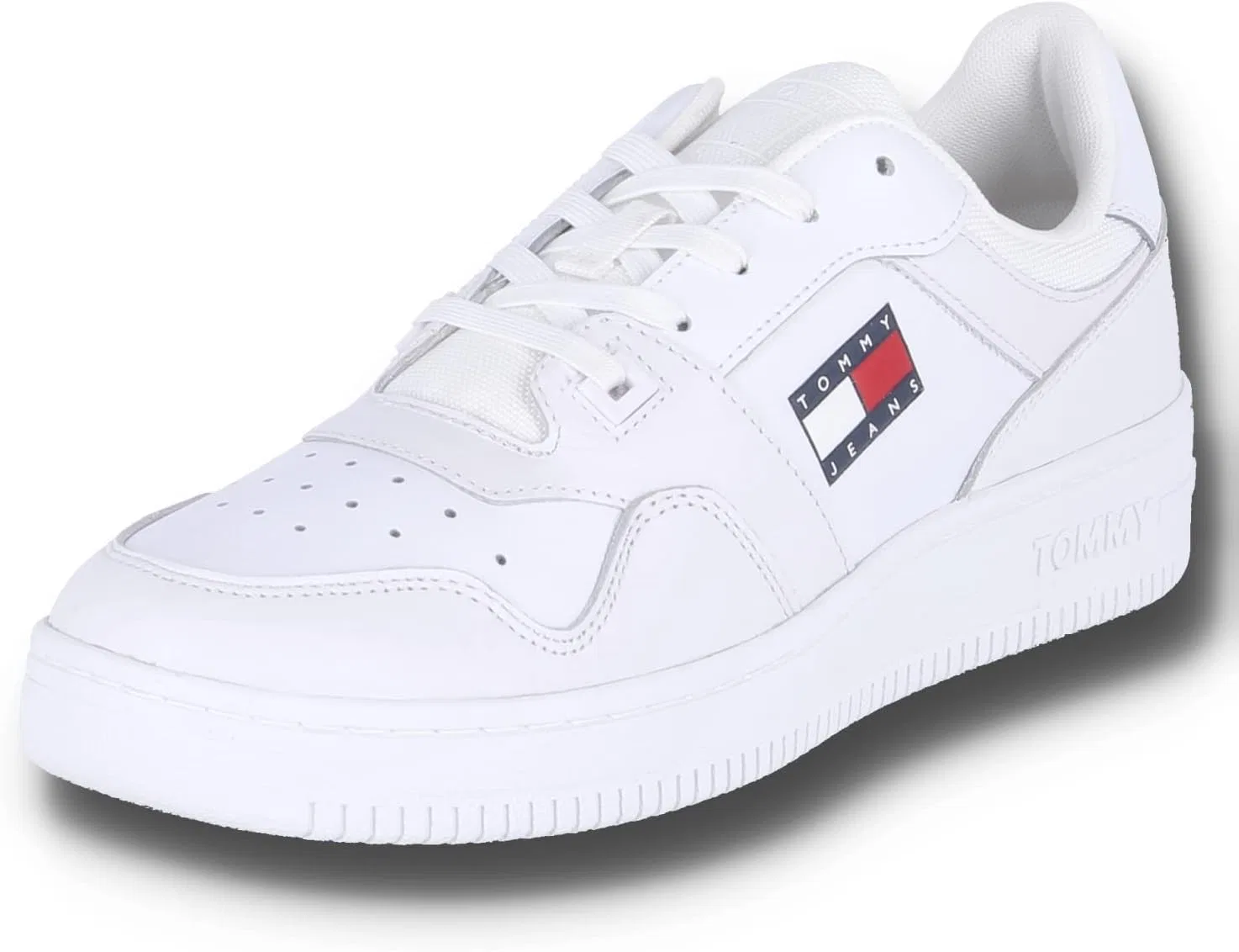 Кроссовки Tommy Jeans Herren Retro Basket ESS Em0em00955Cupsole Sneaker, White