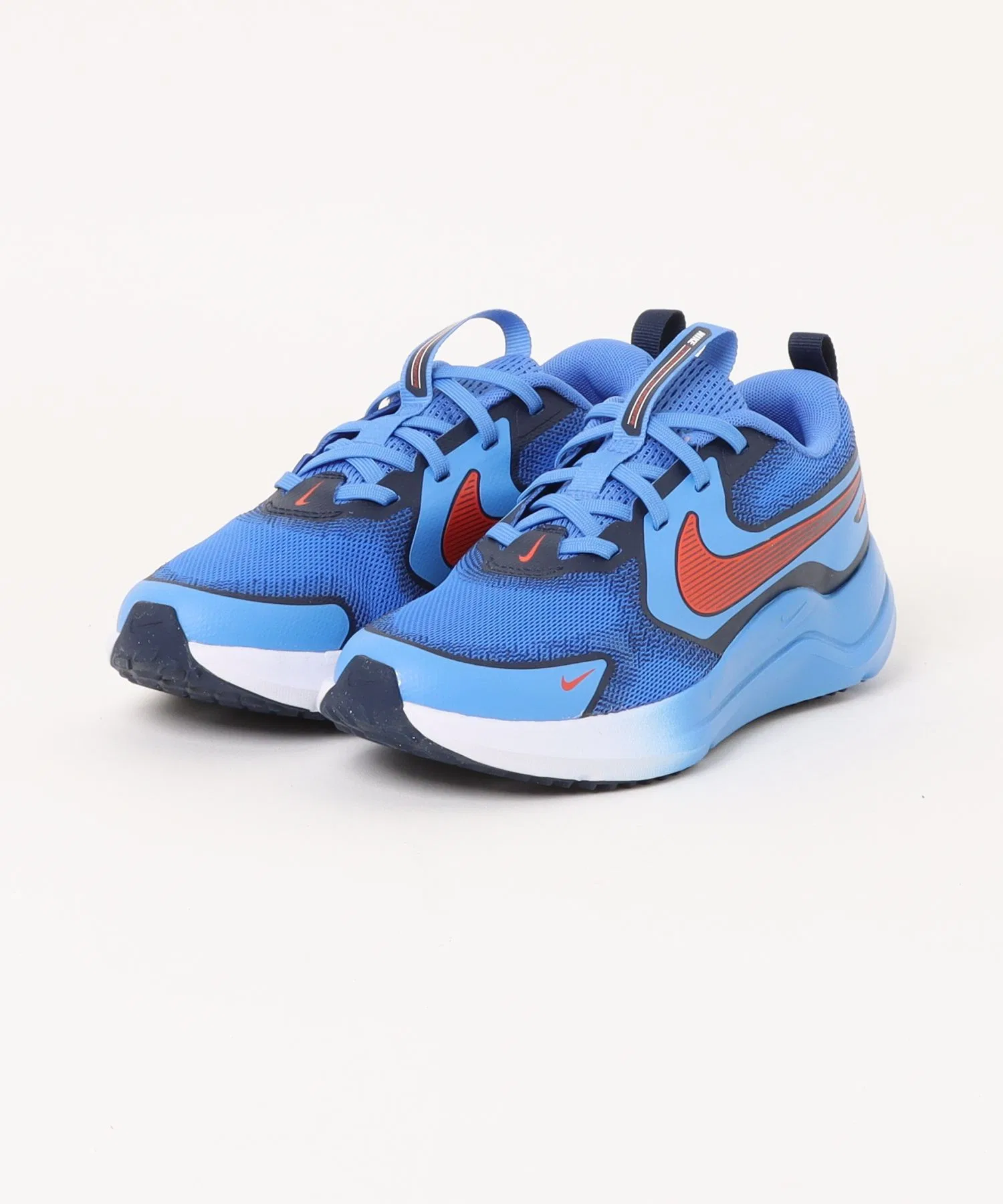 Детские кроссовки NIKE COSMIC RUNNER SWOOSH GS лёгкие синие