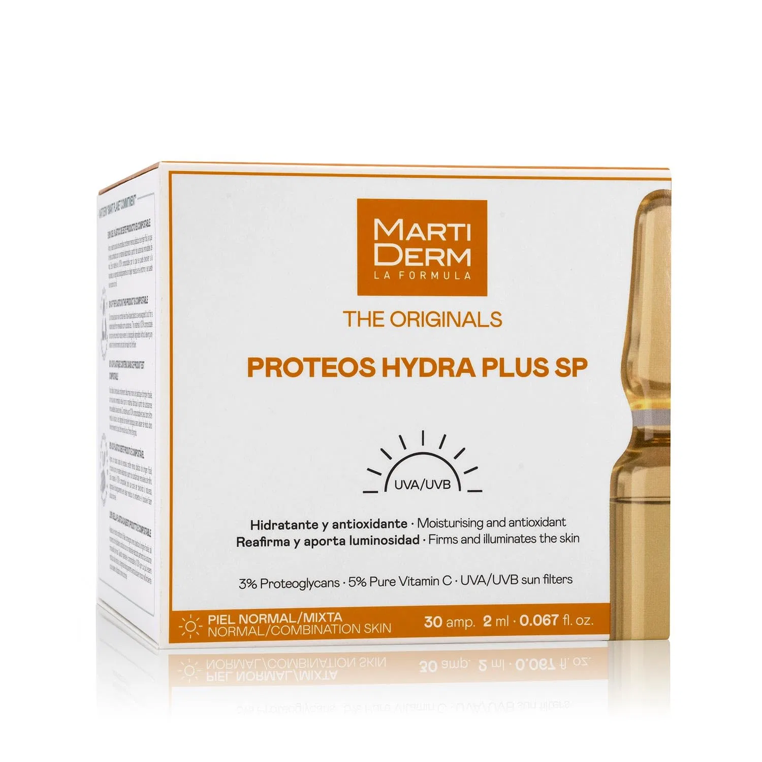 Сыворотка MartiDerm — Антивозрастные ампулы «Proteos Hydra Plus SP» от The Originals, 2 мл
