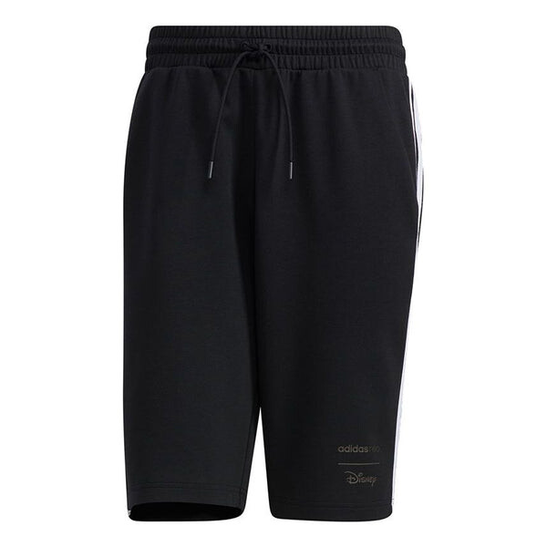 

Шорты neo m mf short mickey pattern stripe sports shorts black Adidas, черный