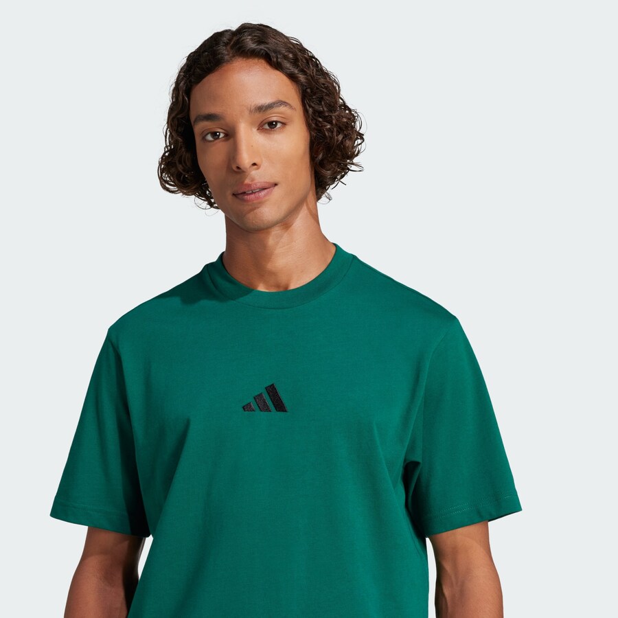 Футболка Performance ADIDAS SPORTSWEAR Essentials, цвет Fir — фото 3