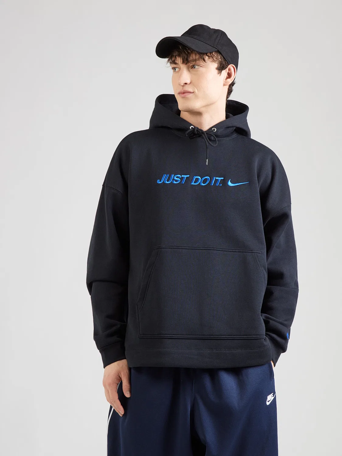 Толстовка 'CLUB' Nike Sportswear, Black — фото 3