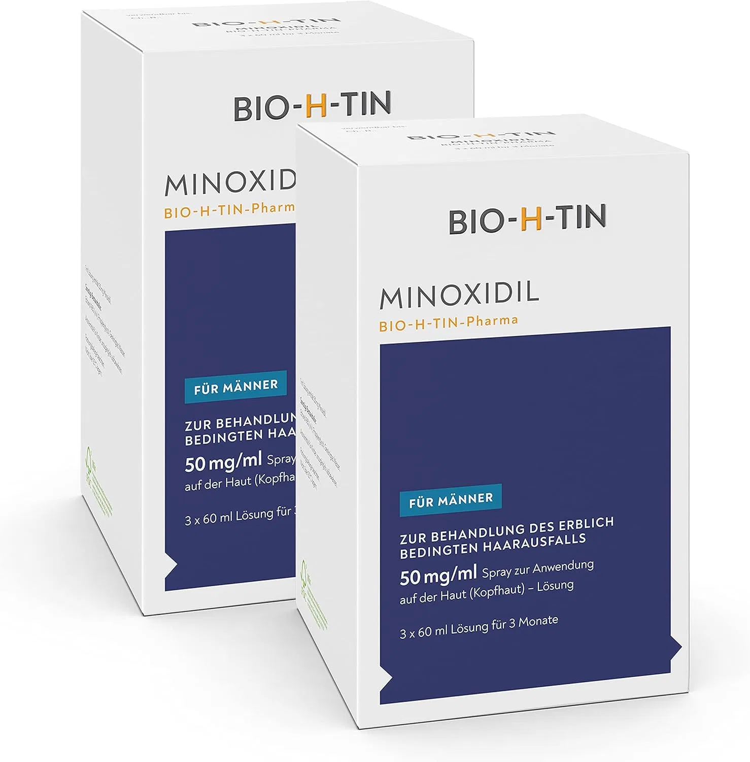Миноксидил BIO-H-TIN для мужчин против наследственного выпадения волос Bio-H-Tin