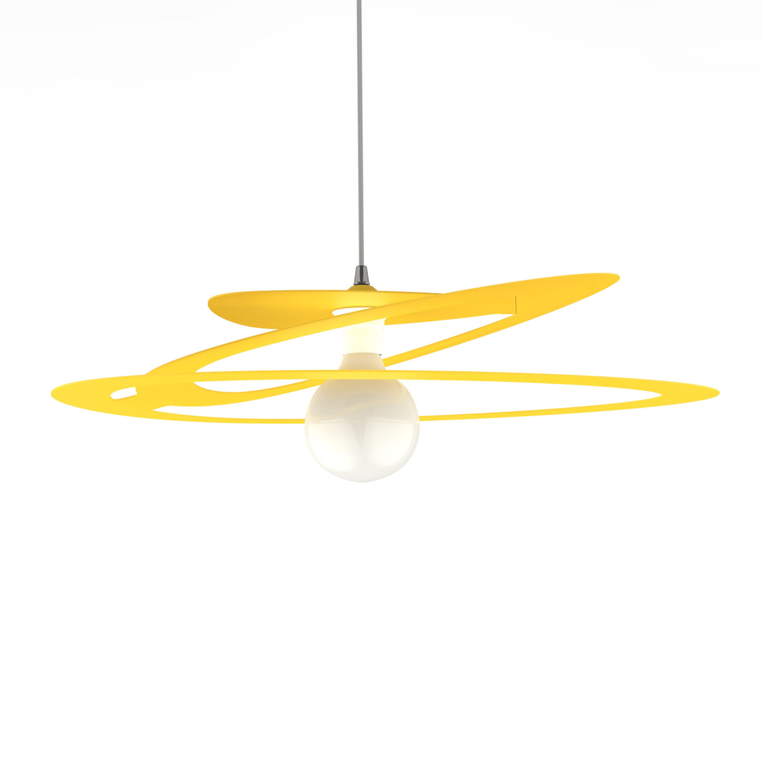 

Подвесной светильник Lumicom, 51x60x11 см, желтый