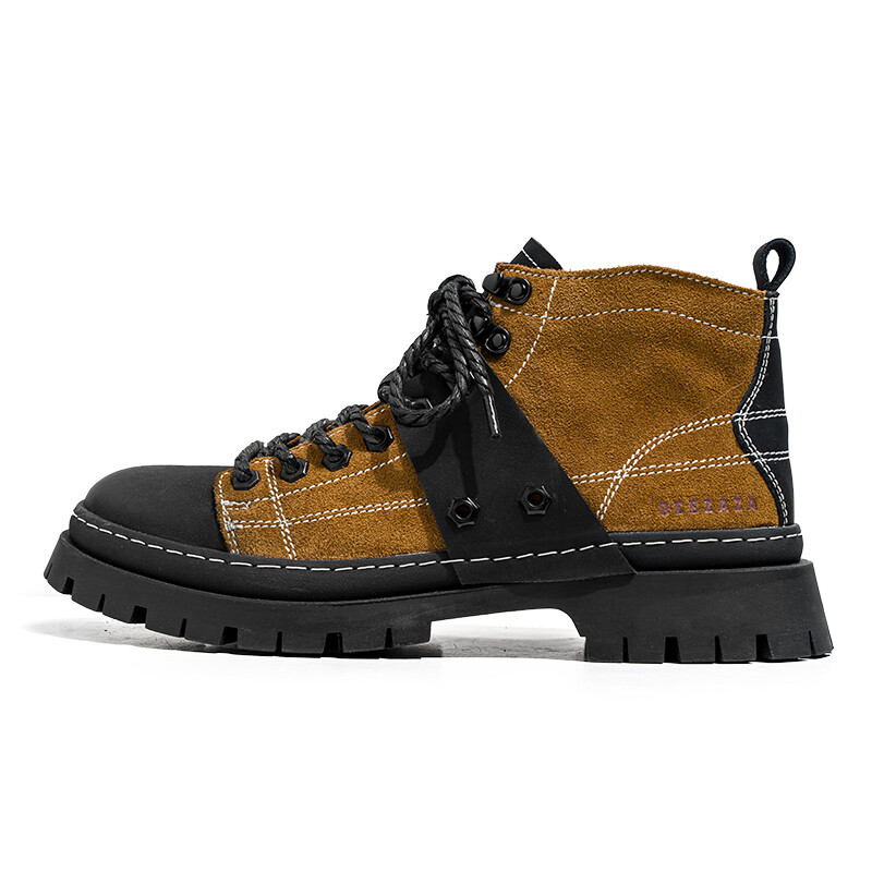 

Мужские ботинки Cahhrrn X Martin Boot Men Beige Weishibangwei