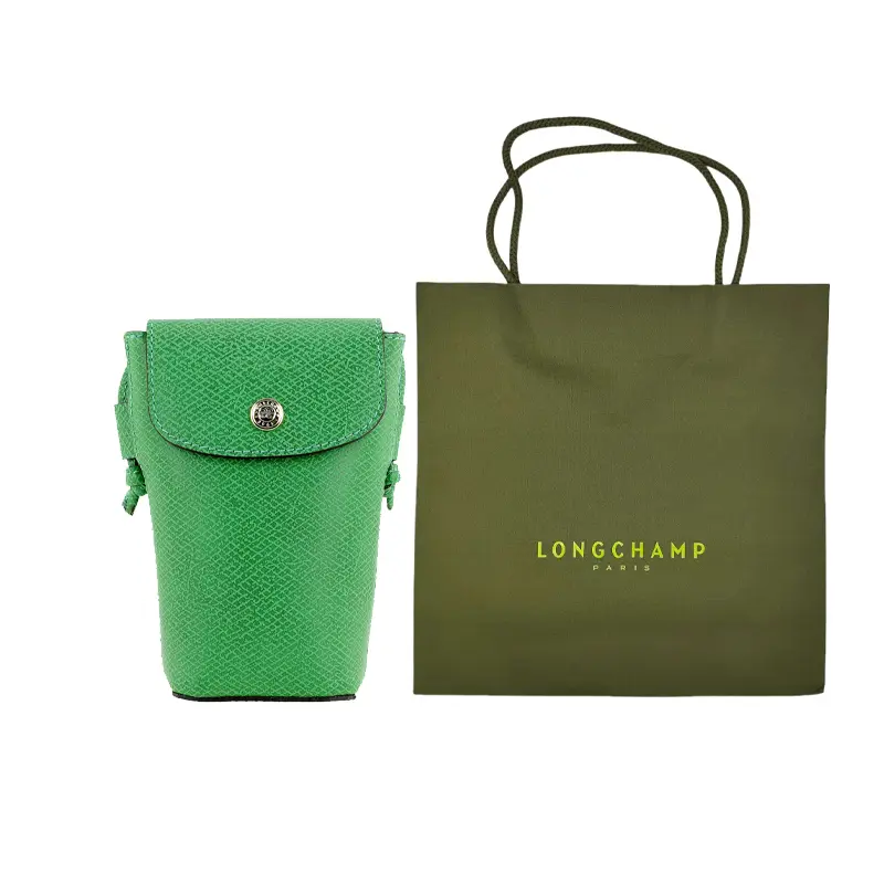 

LONGCHAMP Кожаный чехол для телефона с тиснением логотипа