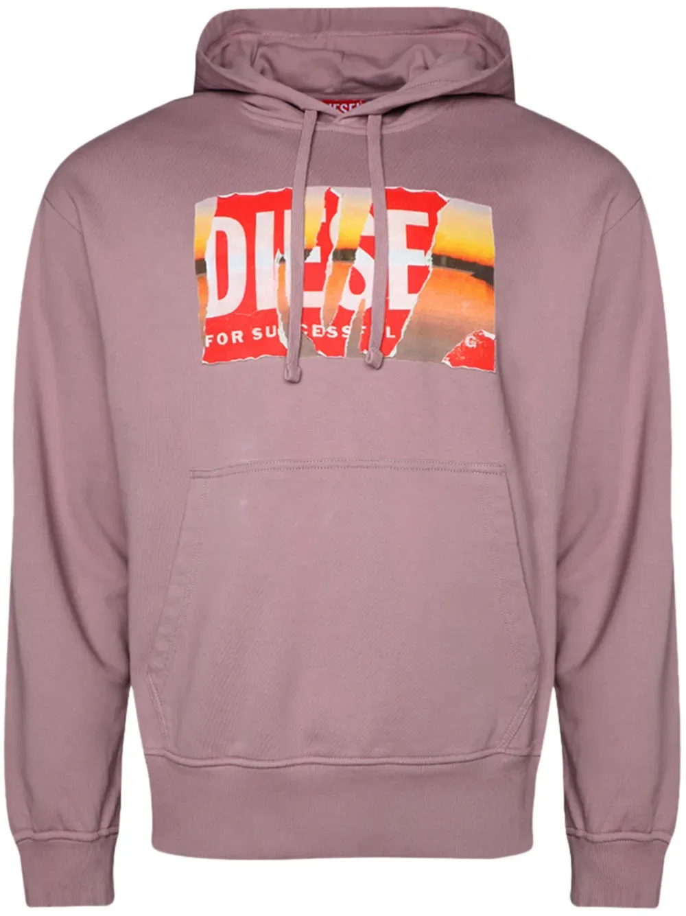 Худи с логотипом S-Macs Diesel, фиолетовый