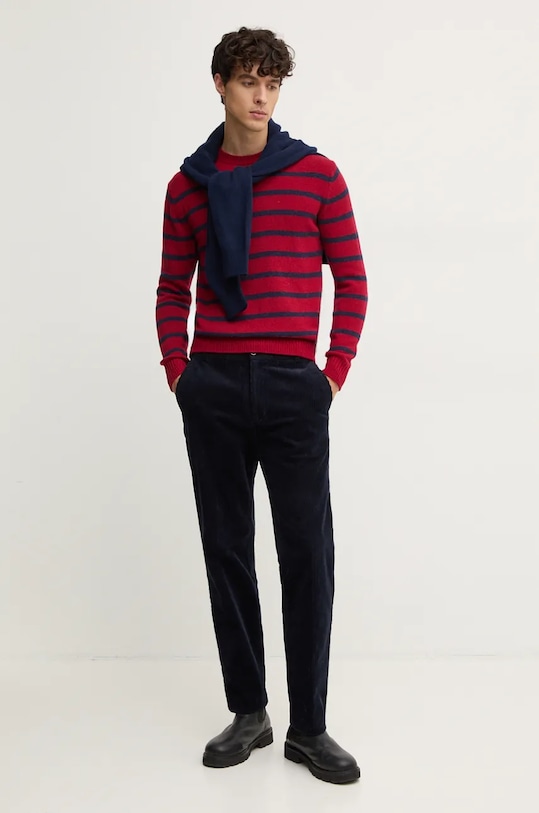 

Шерстяной свитер United Colors Of Benetton, бордовый