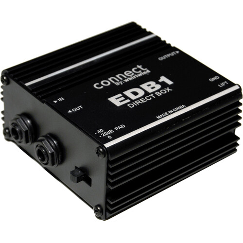 

Директ-бокс Whirlwind EDB1 Single-Channel Economy Direct Box EDB1