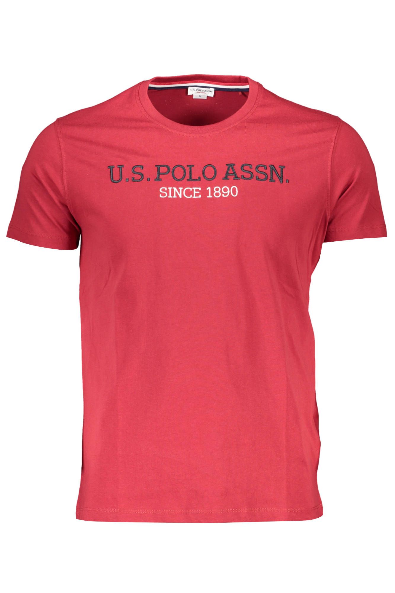 

Красная хлопковая мужская футболка U.S. Polo Assn.