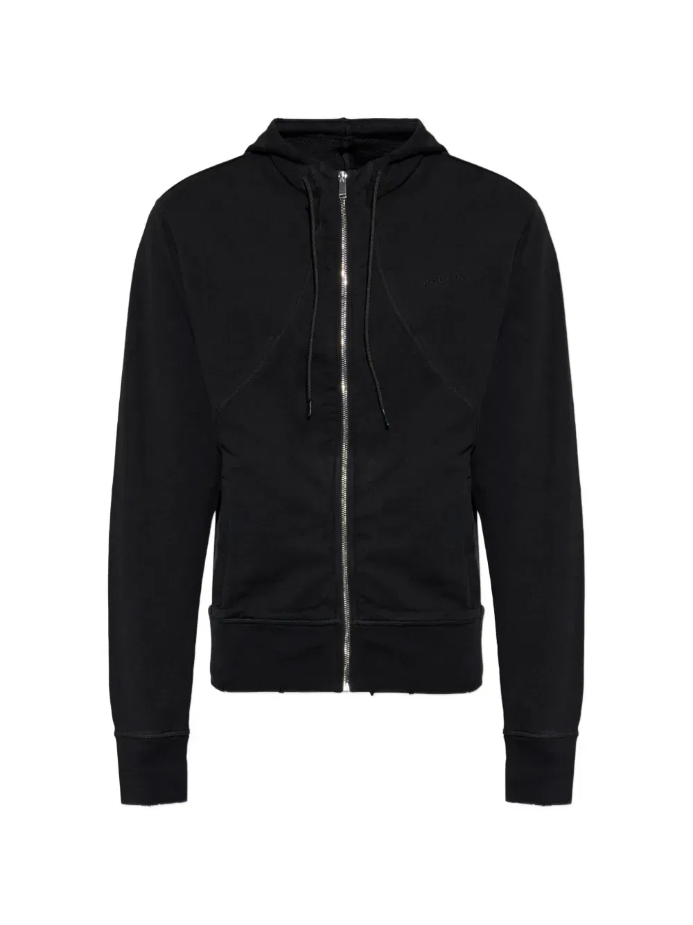 Худи на молнии Alexander McQueen, черный