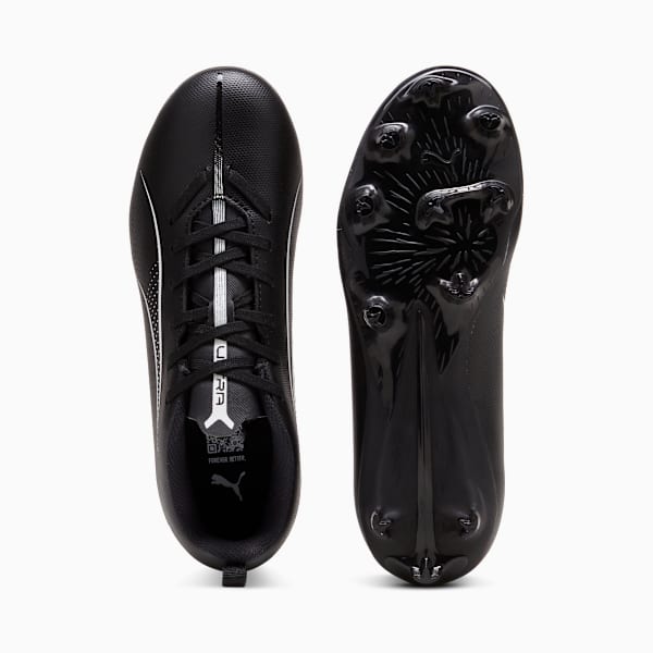 Детские футбольные бутсы для игры на твердом/искусственном грунте Ultra 5 Play Puma, черный — фото 4