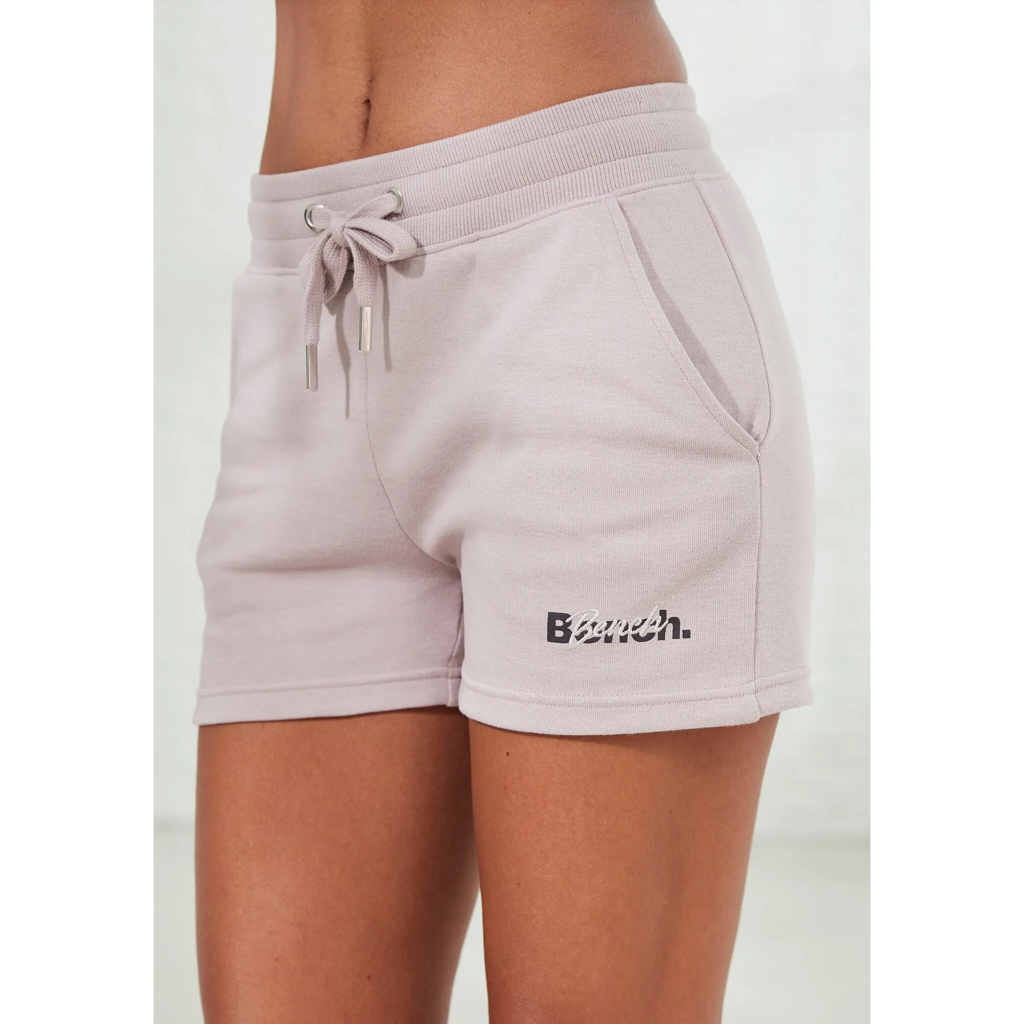 

Bench Шорты для домашней одежды с логотипом и вышивкой Bench Loungewear, розовый