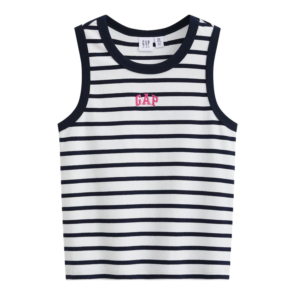 Детский топ-майка с круглым вырезом GAP Marine Blue