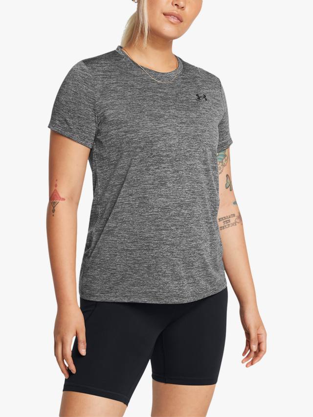 

Футболка Tech Twist с короткими рукавами для спорта Under Armour, Castlerock / Black