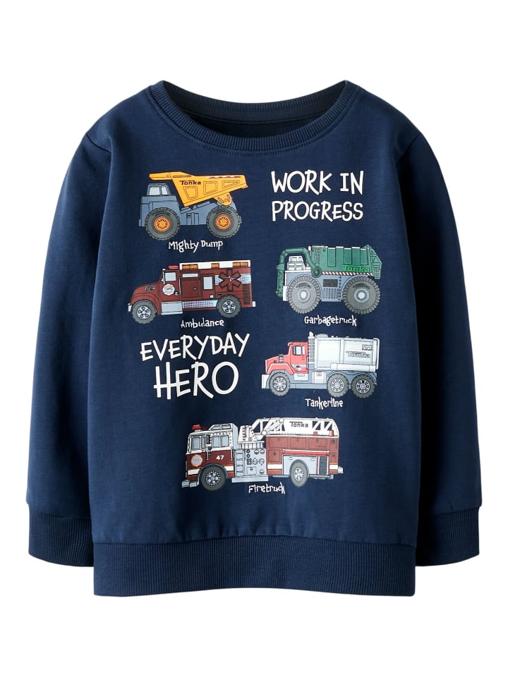 

Толстовка NMMORSON TONKA в цвете темно-синего блейзера name it