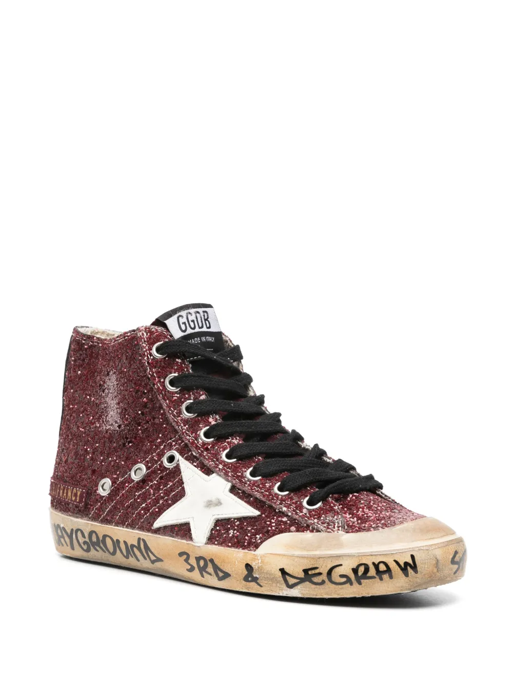 Кеды Francy Penstar GOLDEN GOOSE, красный — фото 2