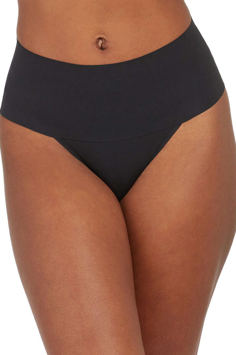 

Черные невидимые корректирующие стринги Spanx Spanx, черный
